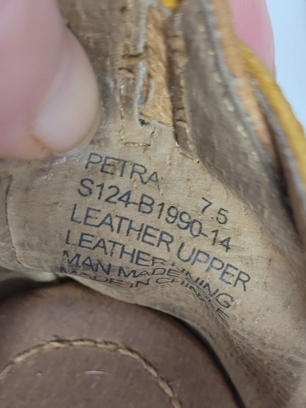Miz Mooz Petra Yellow and Brown Leather & Wood Wedge Sandals